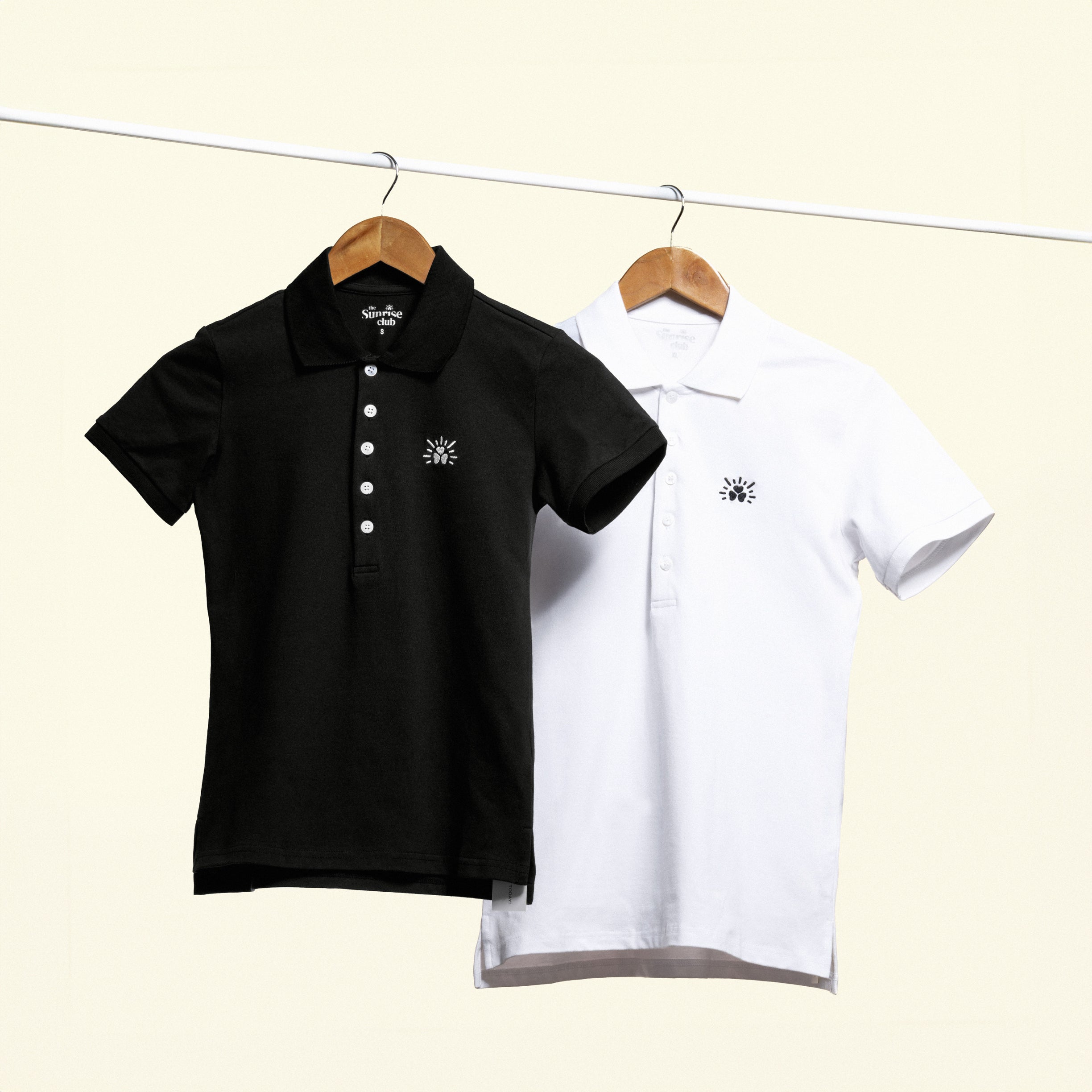 Polo Shirt Bundle (Black & White Set)